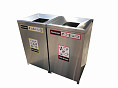 EM224STG EM224STR Sydney Trains Bin Enclosures Unhooded, Garbage and Recycling Signage options.jpg